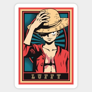 One Piece - Luffy Sticker